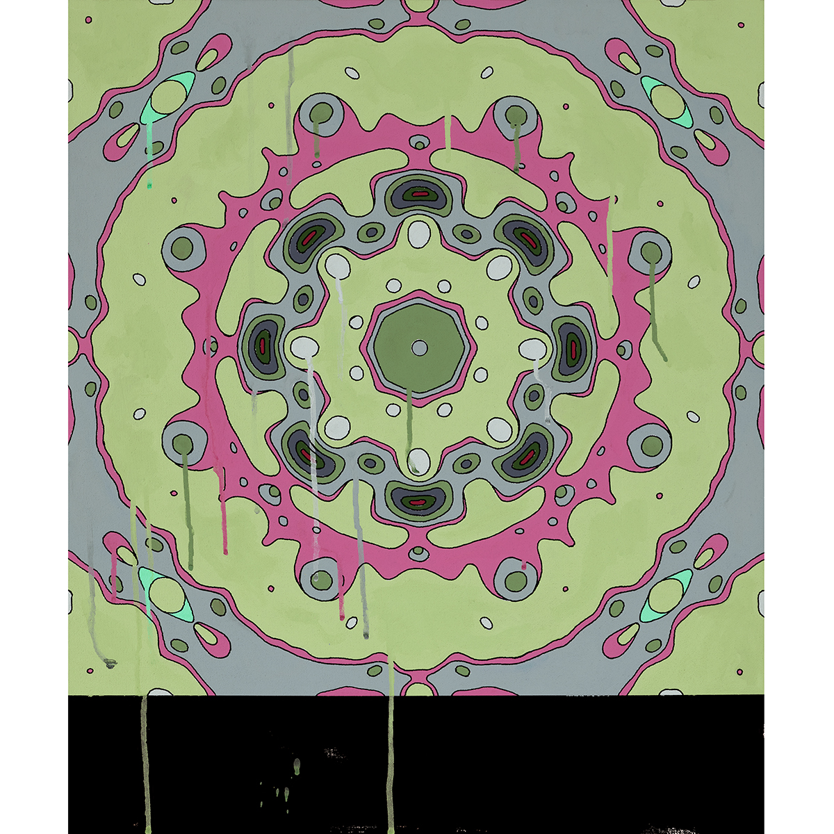 <br/>Colmor Toggle, 5/24/2025<br/>24" x 20"<br/>acrylic and opaque marker on canvas